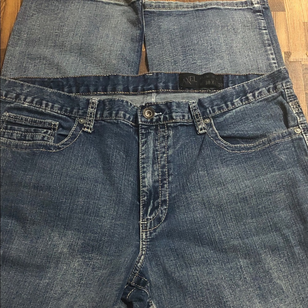 Axel Men's Straight Fit Jeans in Blue